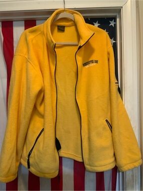 Men's Yellow Fleece Jacket